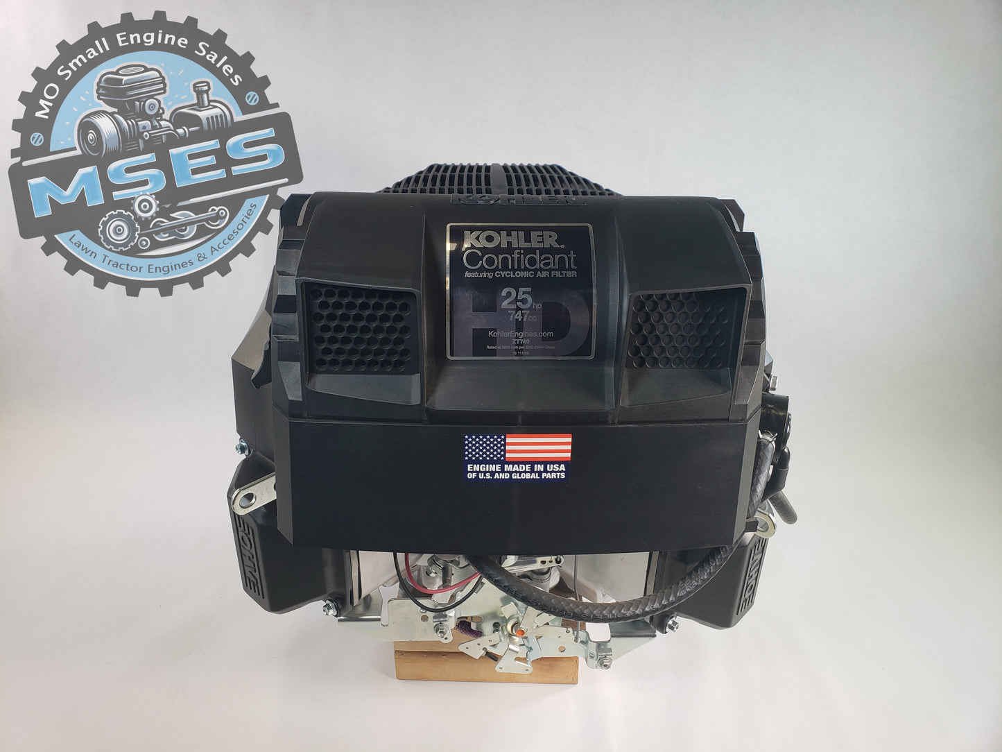 25HP Kohler Confidant Series ZT740-3055 - 747CC 1” Dia. x 3-5/32” Crankshaft