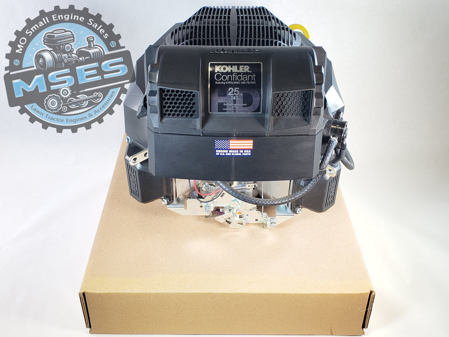 25HP Kohler Confidant Series ZT740-3055 - 747CC 1” Dia. x 3-5/32” Crankshaft