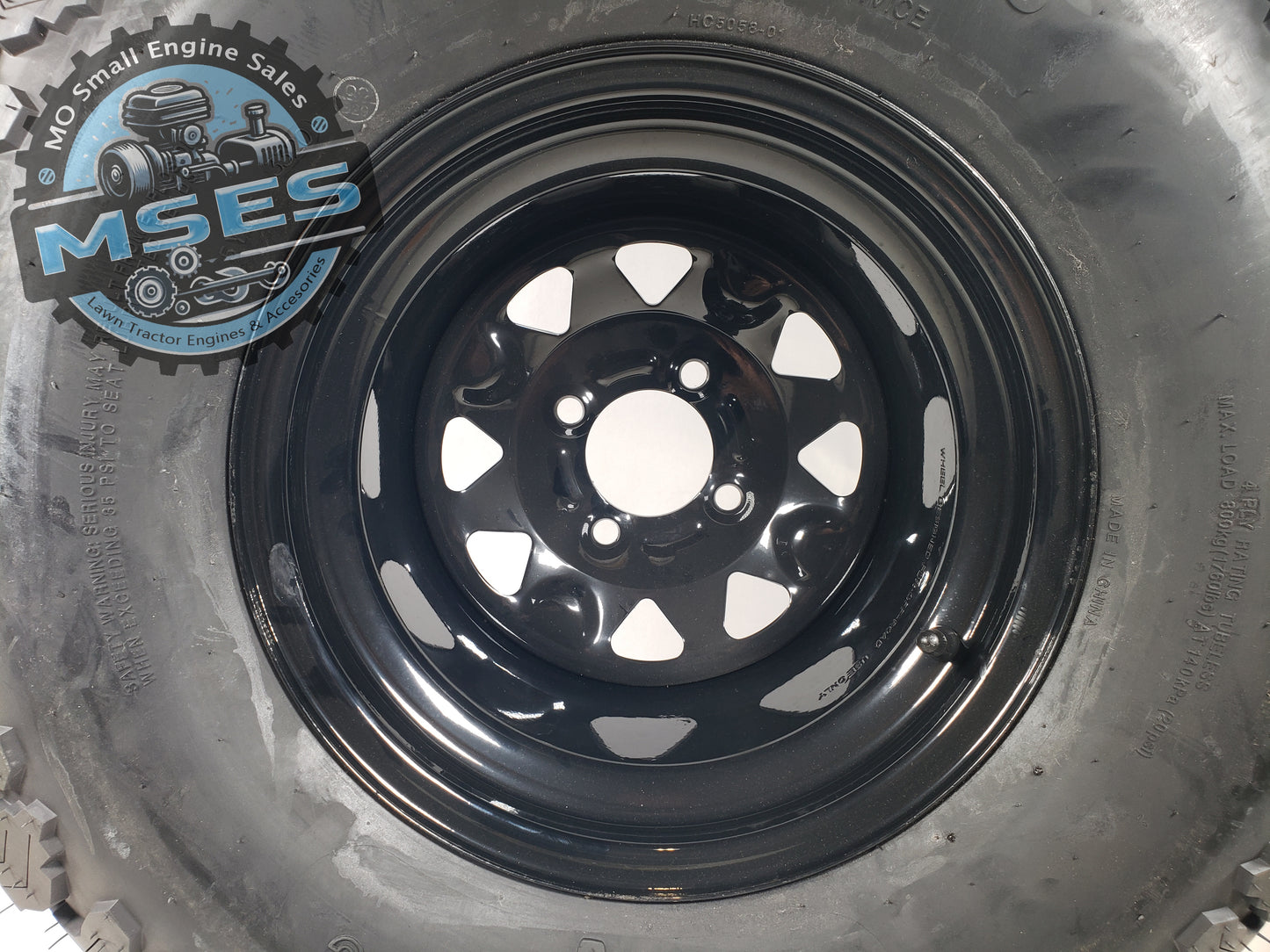 26" x 12.00" - 12 NHS VOODOO TRAC drive tire