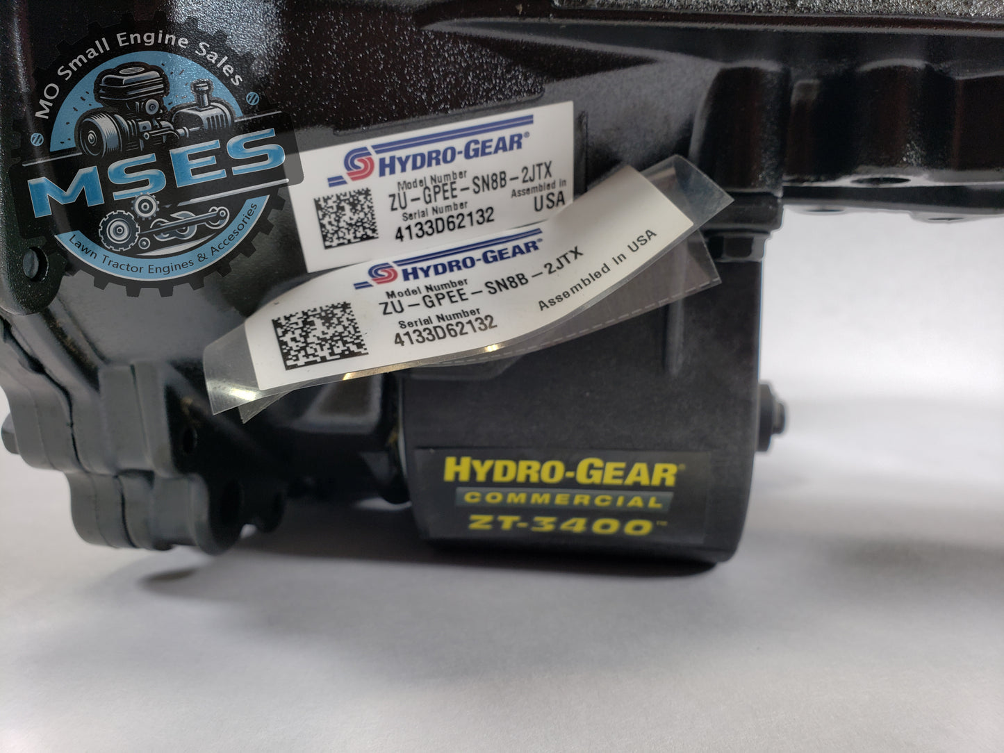 HydroGear ZT3400 Hydrostatic Wheel Drive ZU-KPEE-SN8C-3JTX & ZU-GPEE-SN8B-2JTX