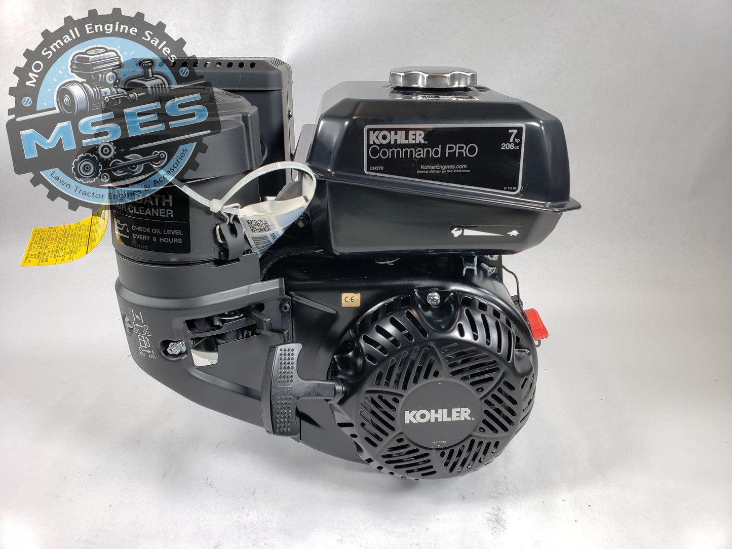 7HP Kohler Command Pro CH270-3132 Horizontal Engine 3/4 Dia. x 2-7/16 crankshaft