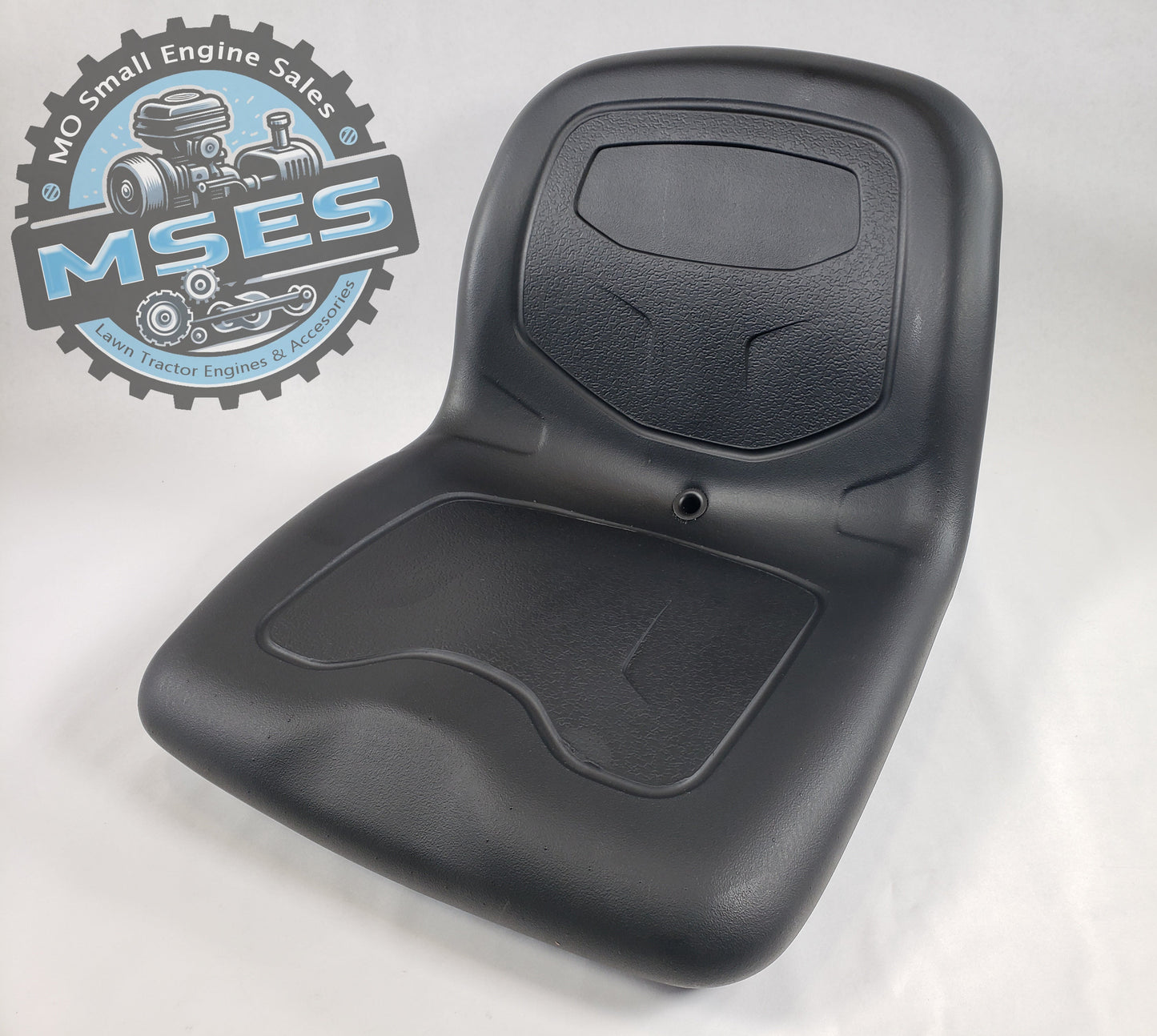 Milsco TS3500 Midback Lawn Mower Seat Black, Model# S935021AB W 18" L 17" H 15"