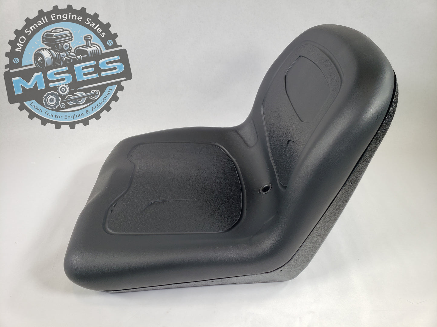 Milsco TS3500 Midback Lawn Mower Seat Black, Model# S935021AB W 18" L 17" H 15"