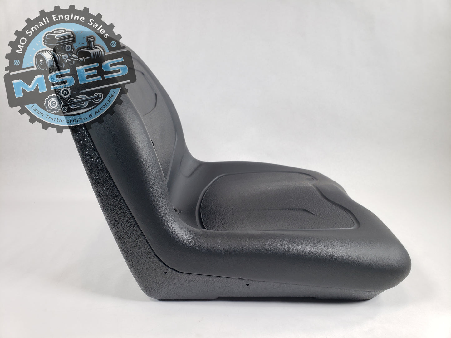 Milsco TS3500 Midback Lawn Mower Seat Black, Model# S935021AB W 18" L 17" H 15"