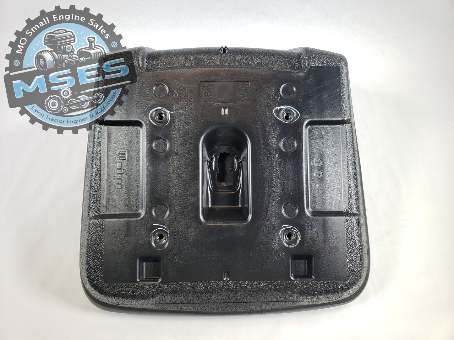 Milsco TS3500 Midback Lawn Mower Seat Black, Model# S935021AB W 18" L 17" H 15"