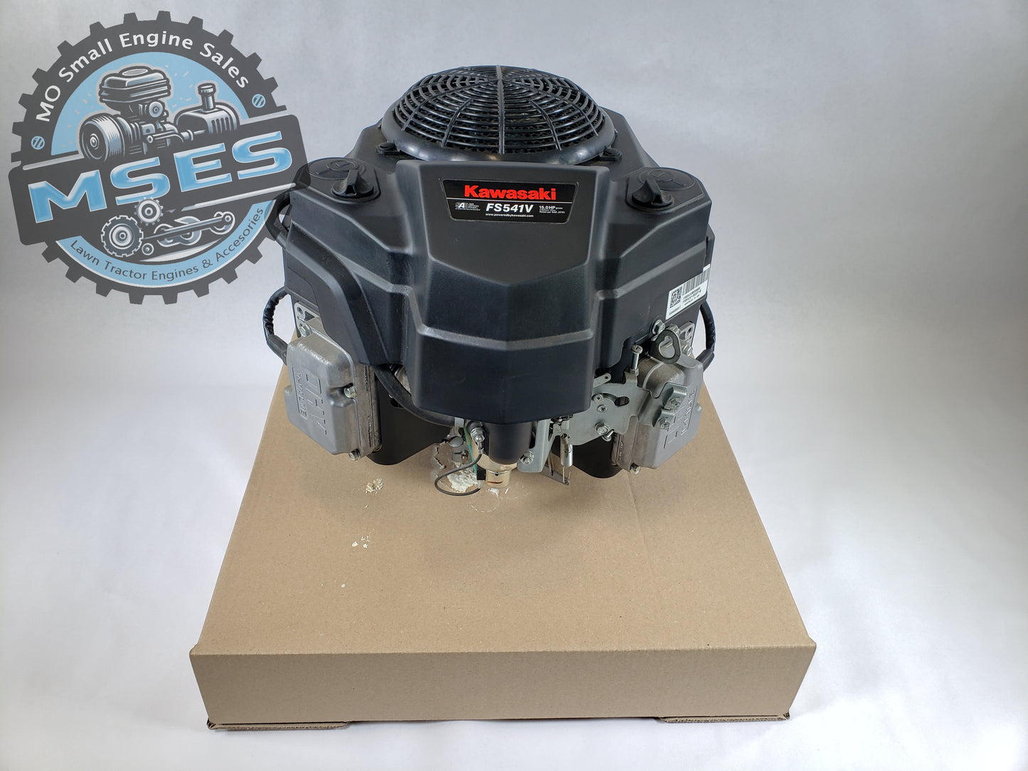 15HP KAWASAKI FS541V-DS37R FS Series Twin OHV 603CC 1-1/8 Dia. x 4-9/32" Crankshaft