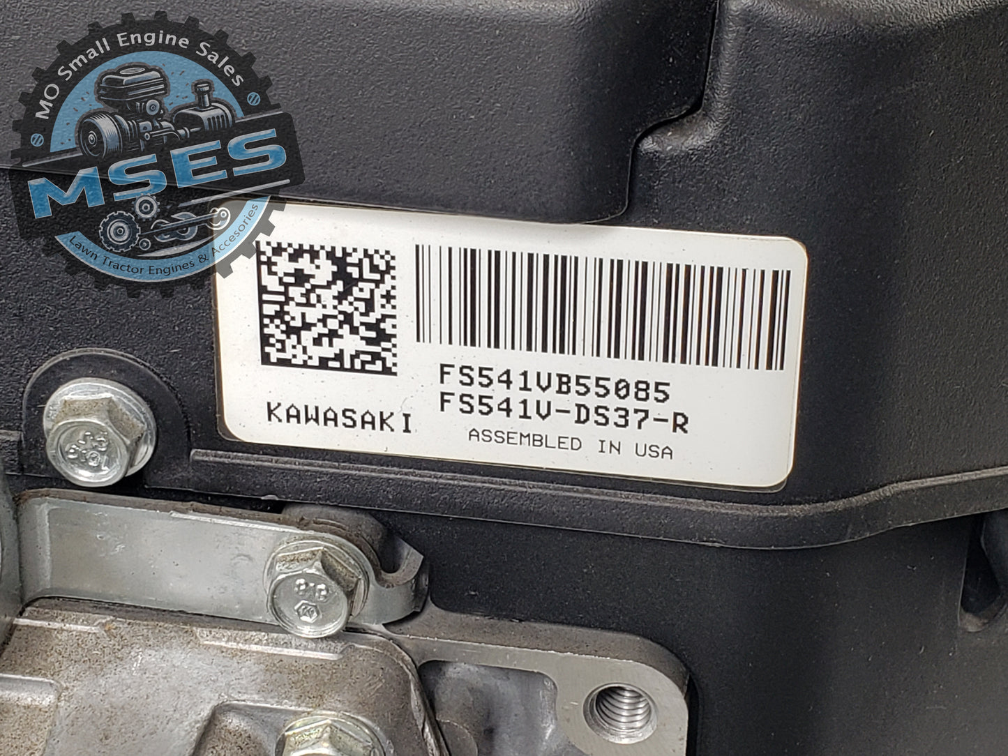 15HP KAWASAKI FS541V-DS37R FS Series Twin OHV 603CC 1-1/8 Dia. x 4-9/32" Crankshaft