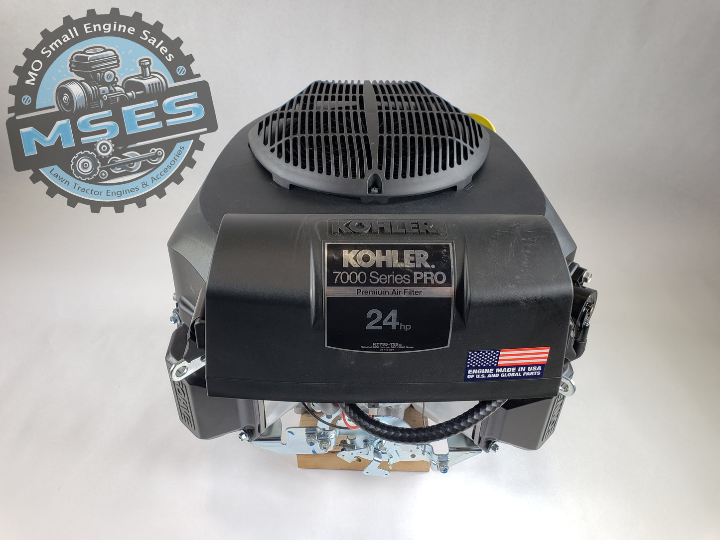 24HP Kohler 7000 Series Pro KT735-3088 -725CC 1" Dia. x 3.16" Keyed Crank Shaft