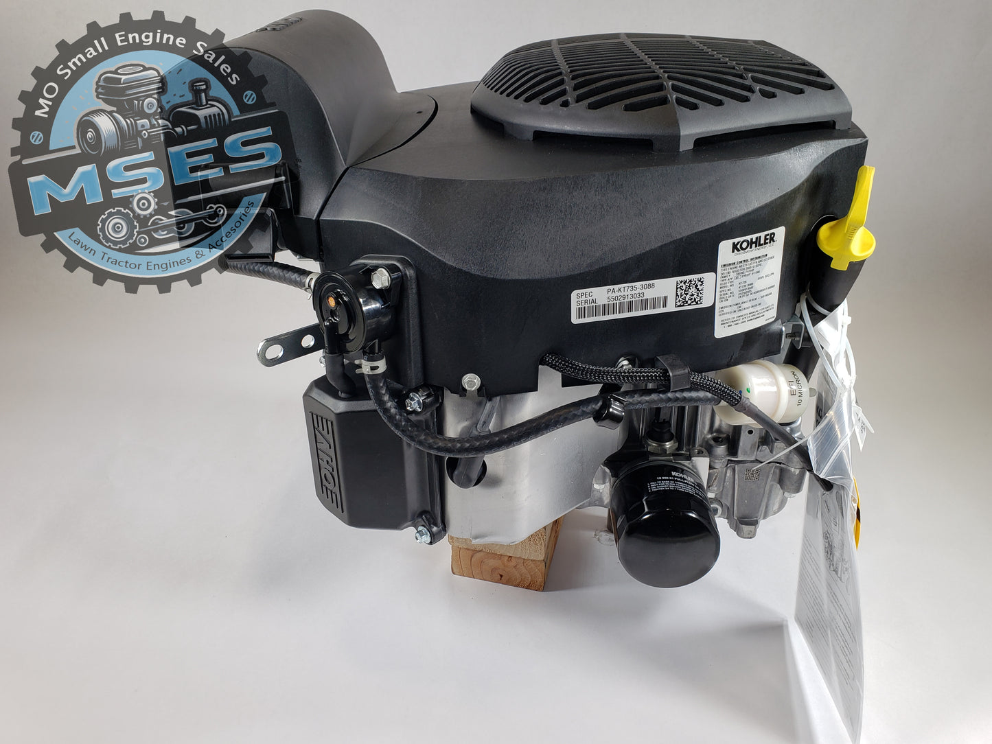 24HP Kohler 7000 Series Pro KT735-3088 -725CC 1" Dia. x 3.16" Keyed Crank Shaft