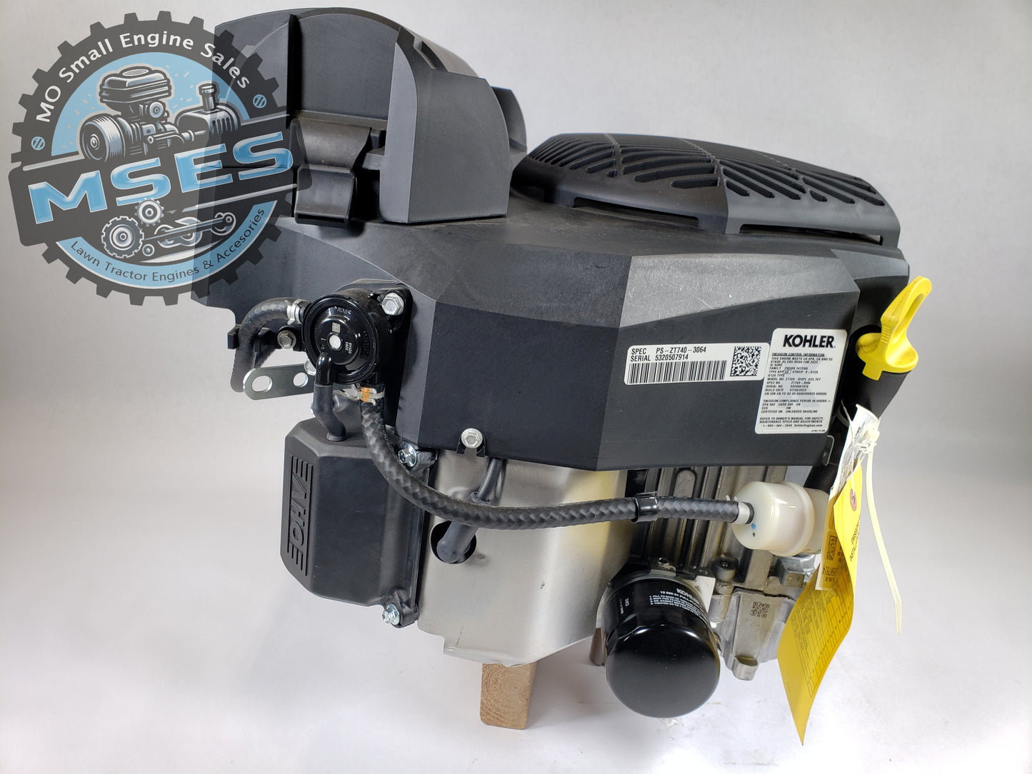 25HP Kohler Confidant Series ZT740-3064 - 725CC 1 Dia. x 3-5/32 Keyed Crankshaft