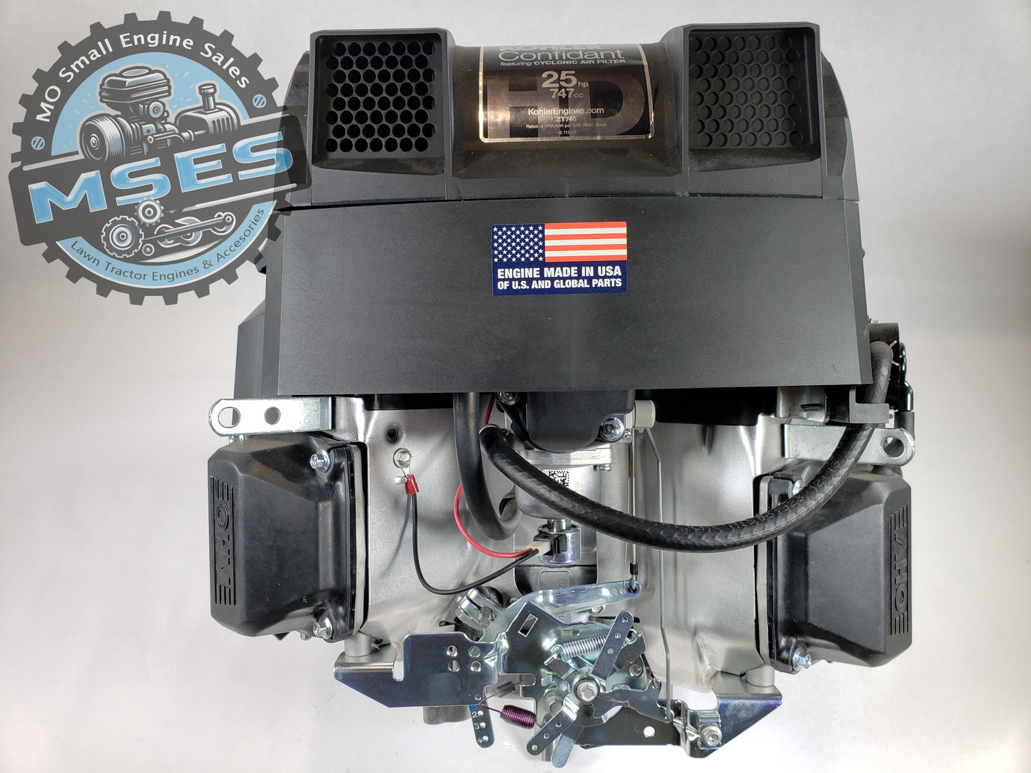 25HP Kohler Confidant Series ZT740-3064 - 725CC 1 Dia. x 3-5/32 Keyed Crankshaft
