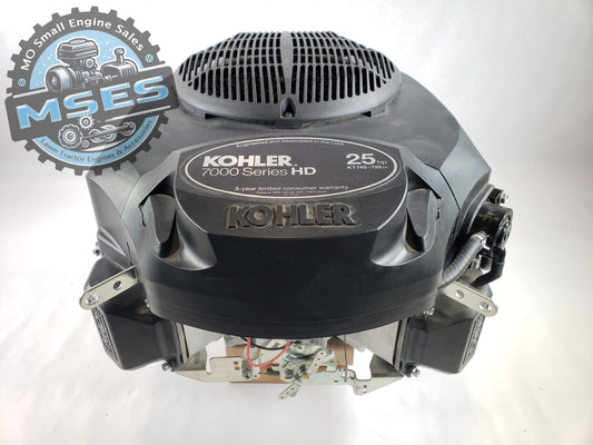 25HP Kohler 7000 Series KT740-3100 - 725CC 1" Dia. x 3.16" Keyed Crankshaft