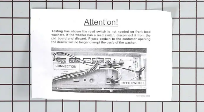 New Genuine OEM Frigidaire Washing Machine Control Board 137005000NH