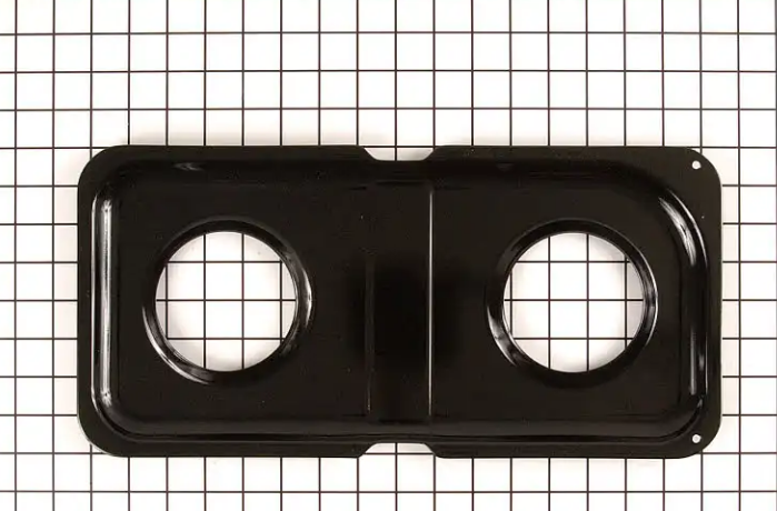 New Genuine OEM GE Range/Stove/Oven Left Burner Drip Bowl WB34K10010