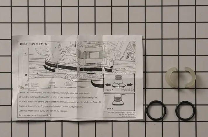 New Genuine OEM GE Washing Machine Belt Install Tool Kit WX05X20641