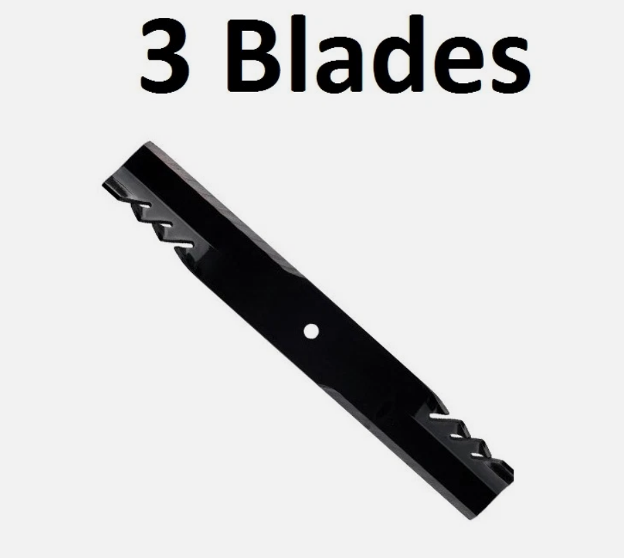 3Pack Gator G5 Blades for John Deere 325 335 345 425 445 455 M115496 54" 596-306