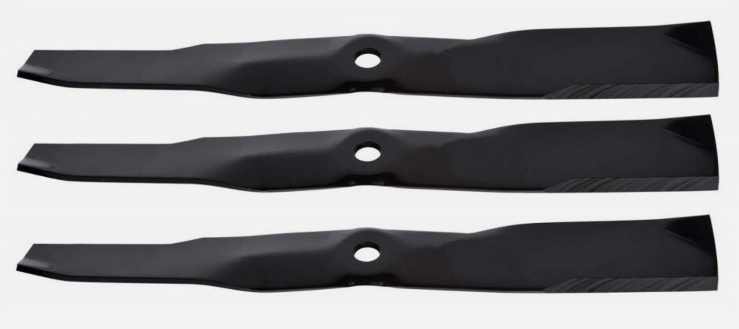 3 Pack of Replacement Blades for John Deere 62" Cut M143504 62C Decks 90-309