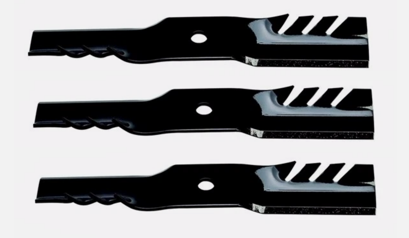 Lot of 3 Oregon 596-354 Gator Blades for John Deere LX277 GT235 48c X324 48"Deck