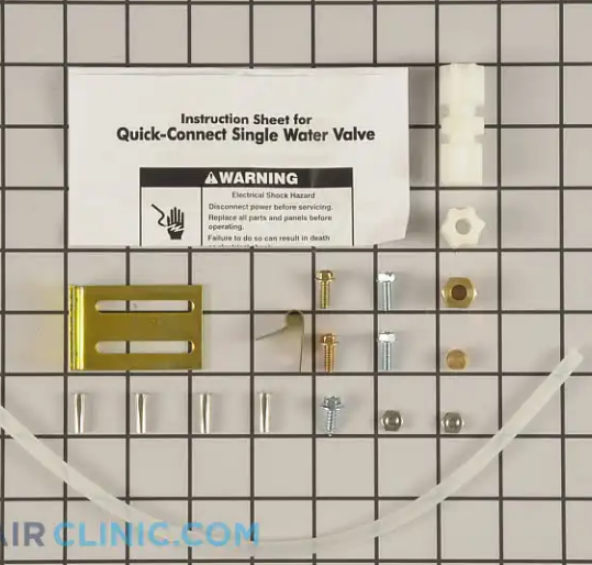 New Genuine OEM Whirlpool Refrigerator Water Inlet Valve 4318047