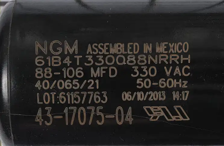 New Genuine OEM Rheem Capacitor 43-17075-04