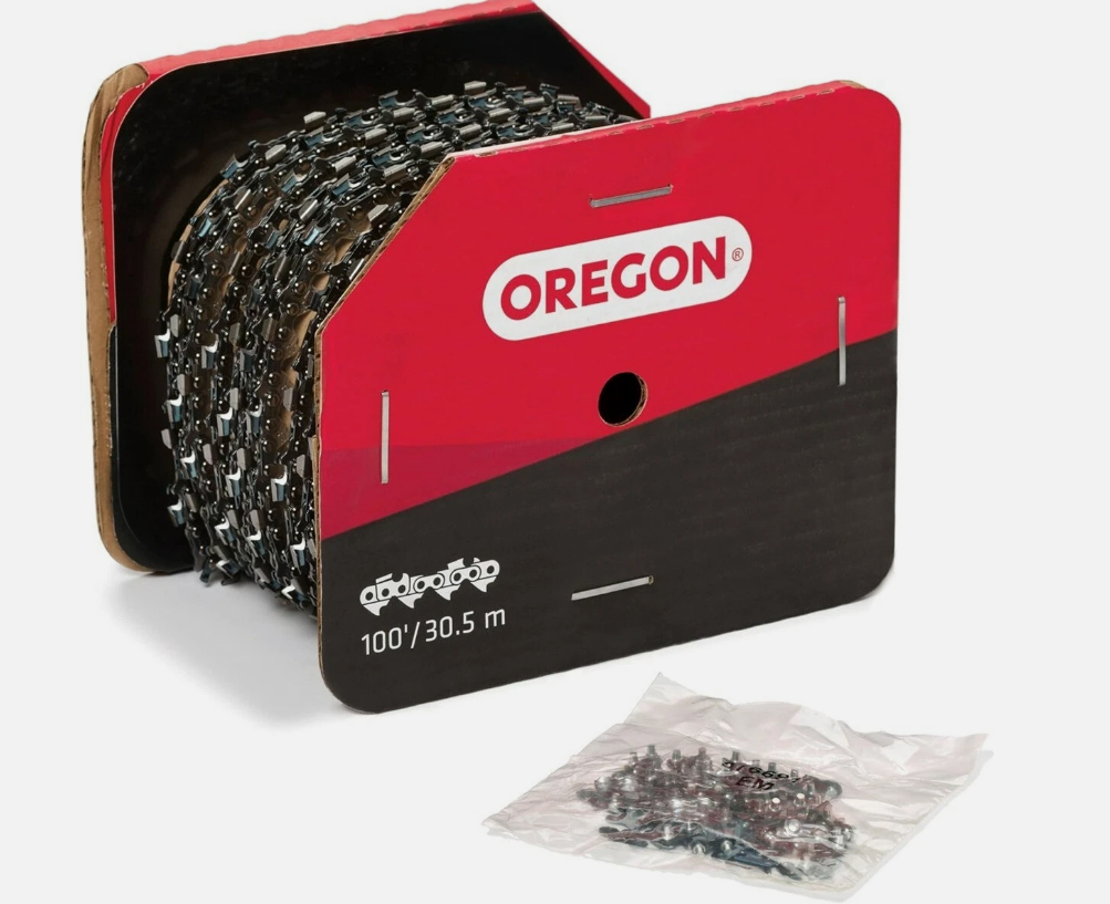 Oregon 72EXL100U 100' Reel Powercut Full Chisel Pitch Saw Chain 3/8" x .050"