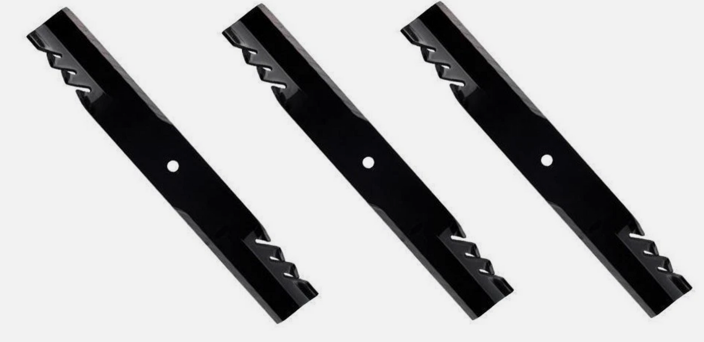 3 Pack Oregon Blades G6 396-719 for John Deere M143520 M145516 M152726