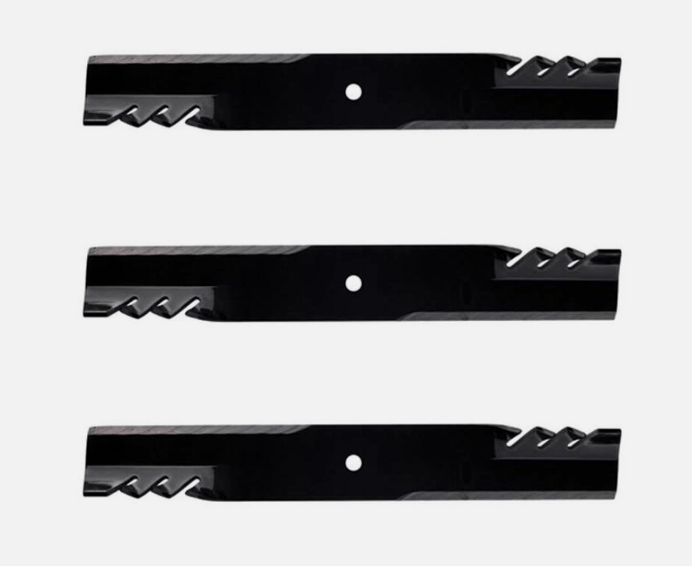 3 Pack Oregon Gator G6 396-726 18" Blades for Ferris, Exmark, Scagg, Bobcat, Deere