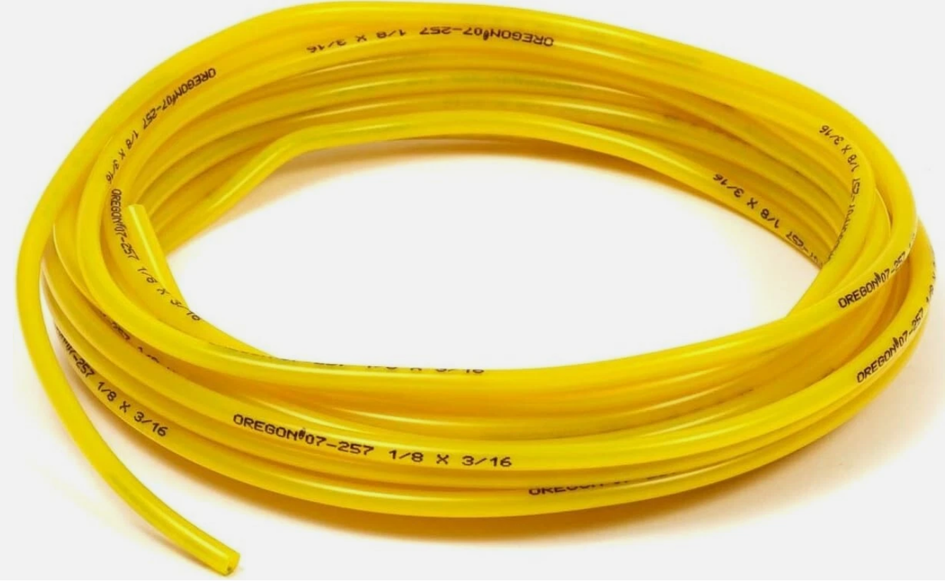 Oregon 07-257 Fuel Line 25' Length, Yellow .125" x .188"