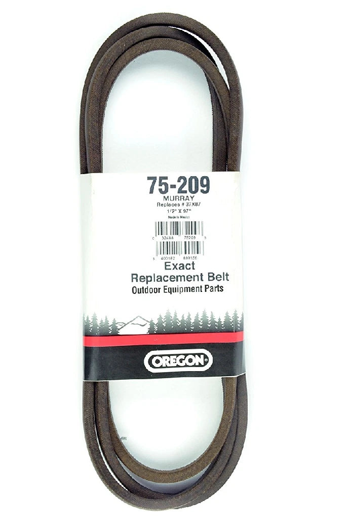 Oregon Motion Drive Belt for Murray 37X87MA, 37 X 87, 710341, 75-209