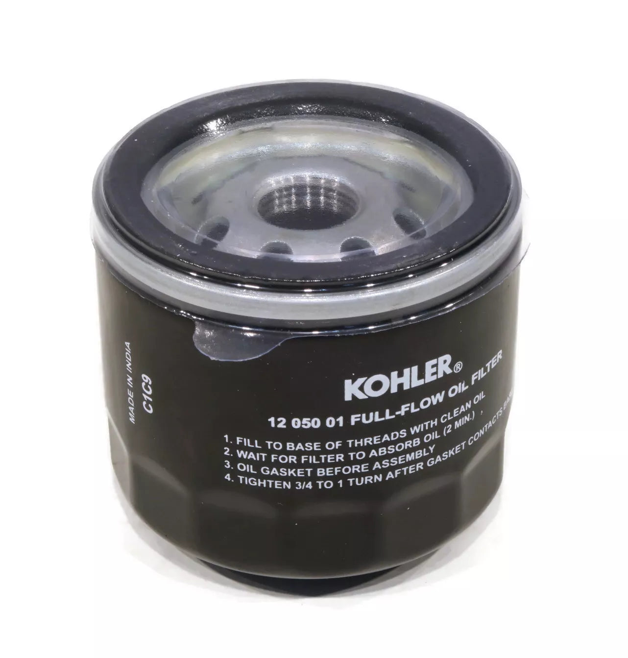 Genuine OEM Kohler Full-Flow Short Oil Filter, 12 050 01-S