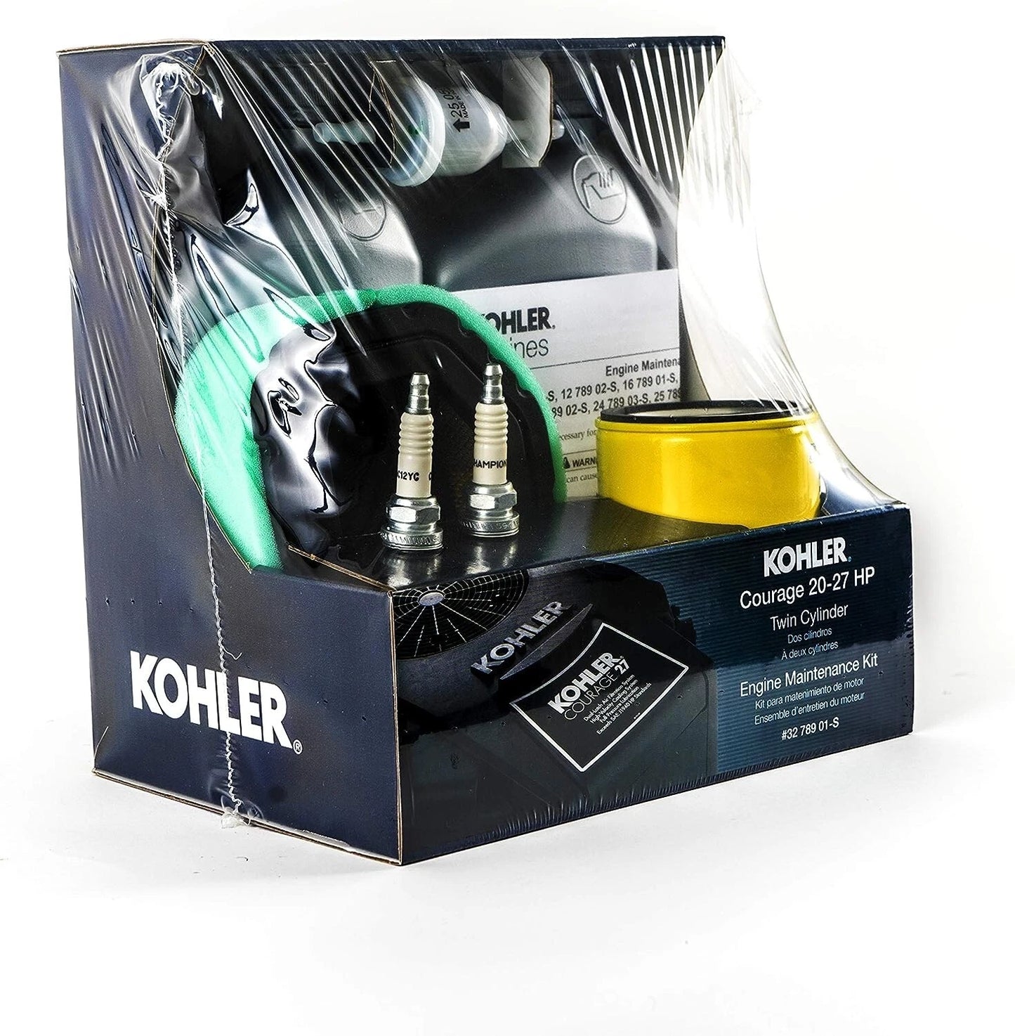 Kohler Genuine Maintenance Kit 32 789 01-S for Courage Twin Series SV710-SV840
