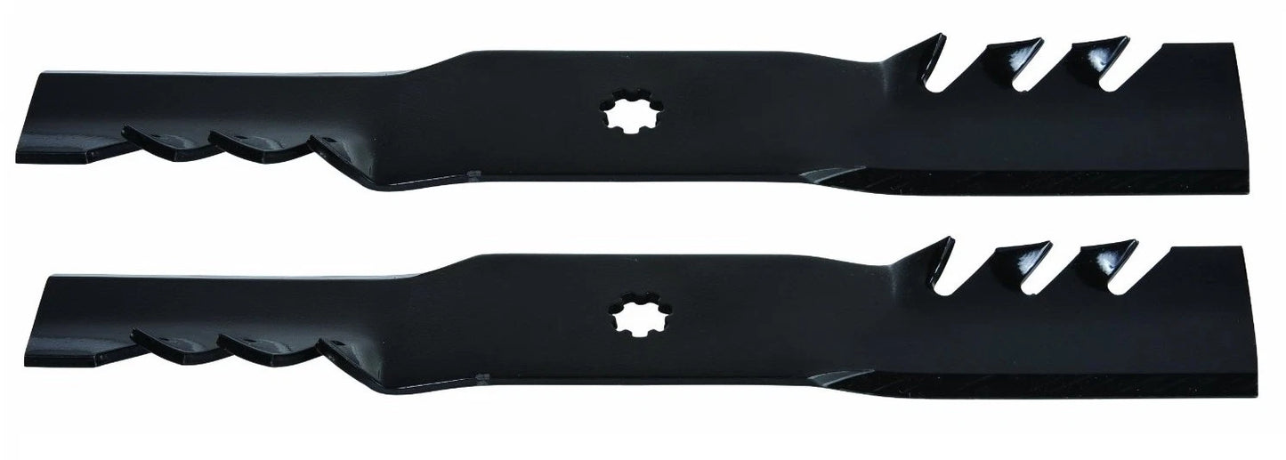 (2) PACK 42" Gator Mulch Blades for John Deere Z225 Z235, LA125, LA135 592-615