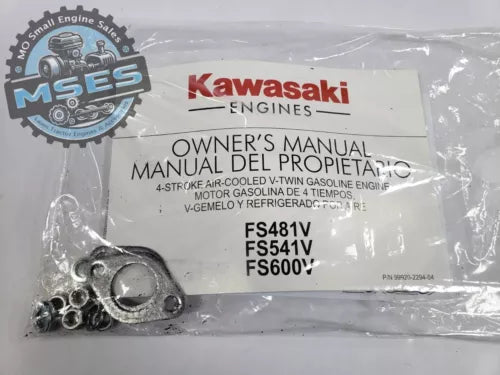 14.5HP Kawasaki FS481V-HS10M Twin OHV Engine 603CC 1” Dia. x 3-5/32 Crankshaft