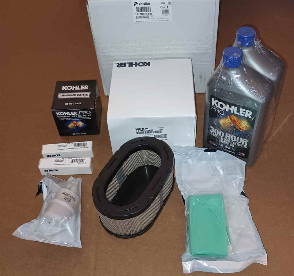 Kohler 16 789 03-S Confidant (LPAC) / 7000 Series (HPAC) Maintenance Kit