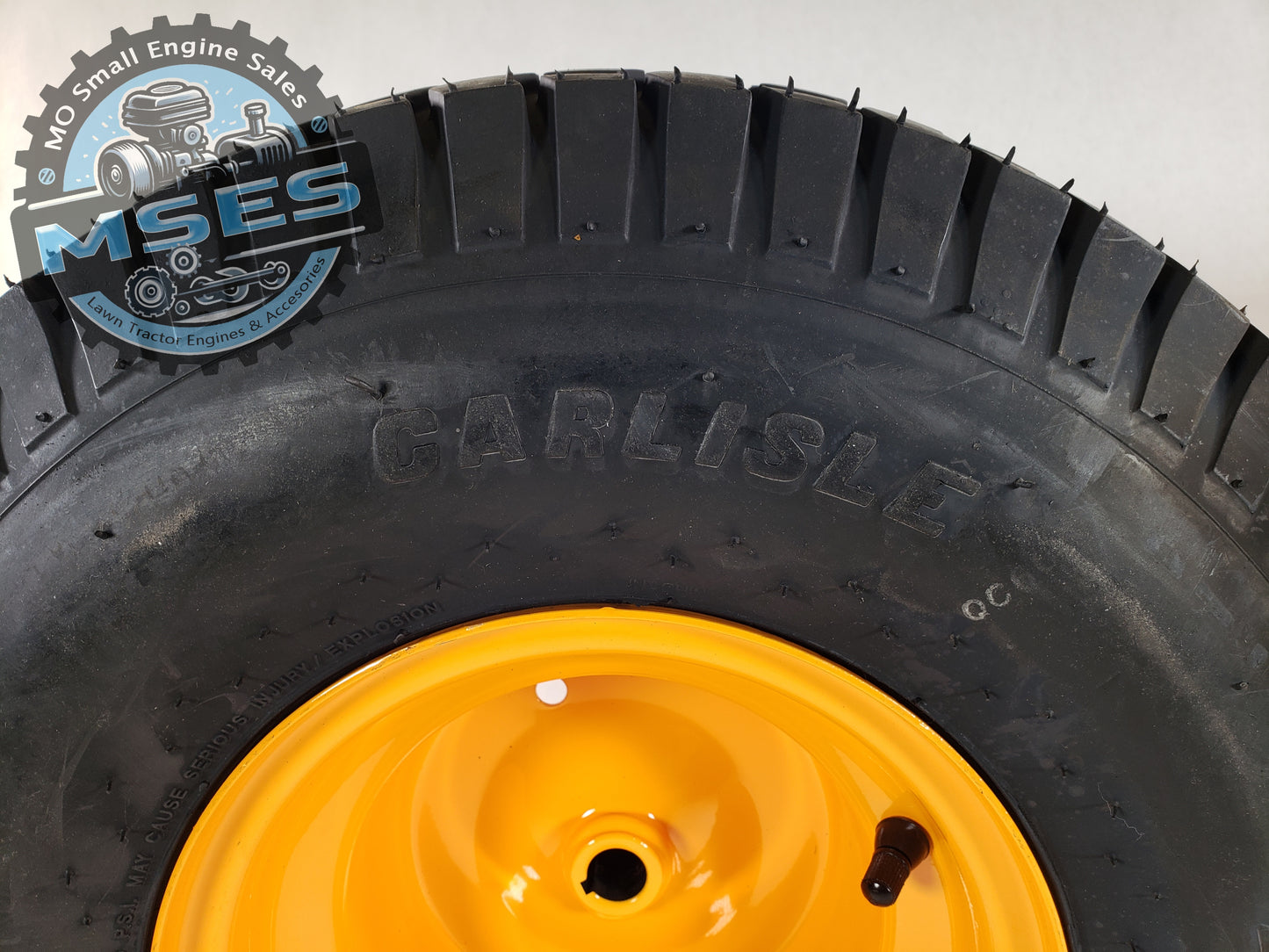 Carlisle Turf Saver Rear Tire w/Wheel 20x8.00-8 NHS 20 x 8.00 - 8 ~ 3/4" Hub Dia