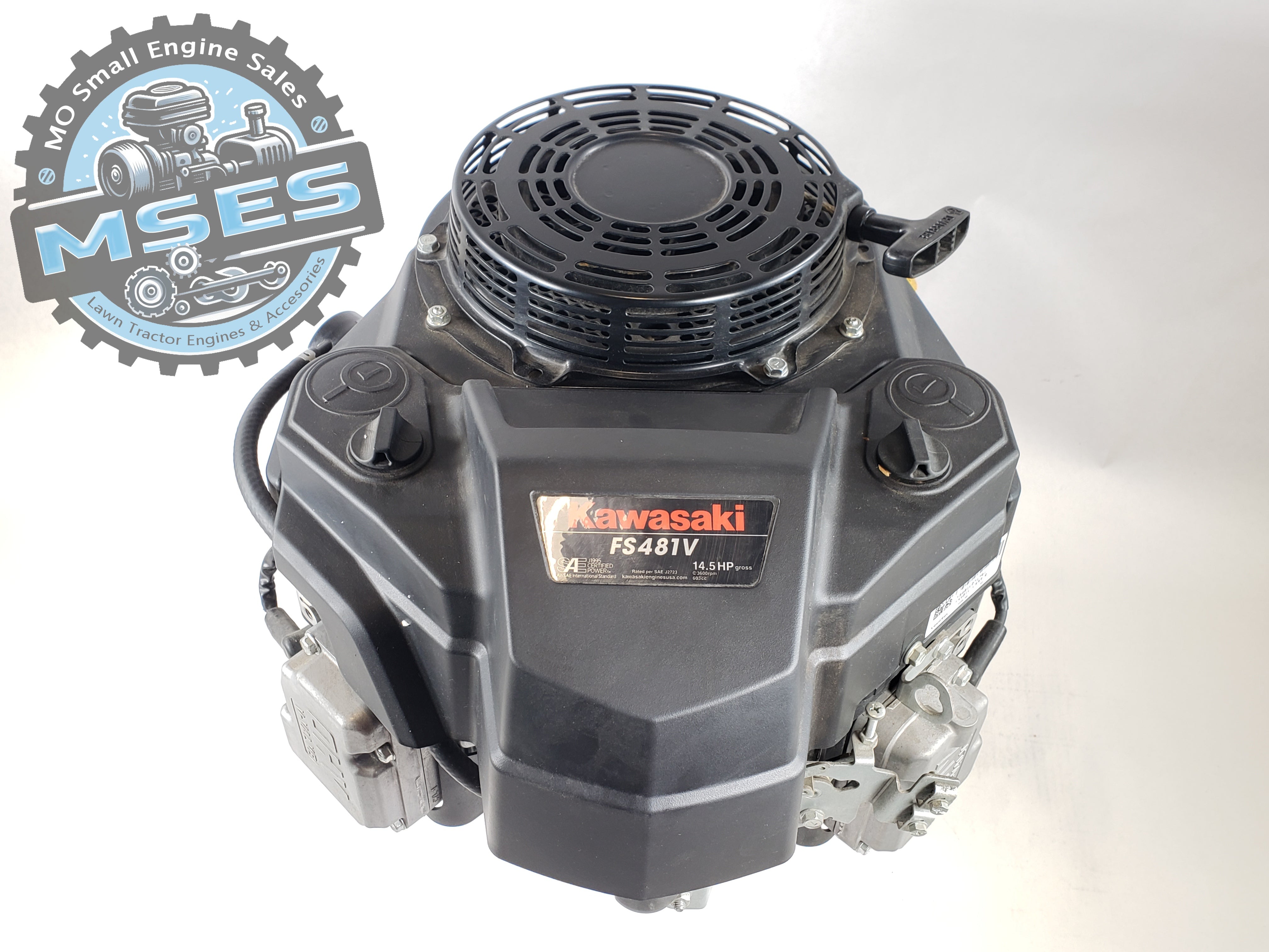 14.5HP Kawasaki FS481V-CS33R 603CC - V Twin OHV - Vertical Shaft Engin ...