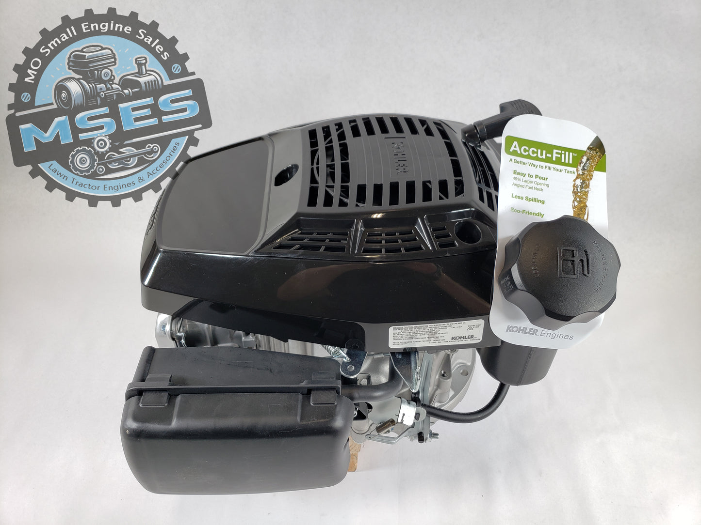 15HP Kohler HD775-3114 Commerical Series - OHV  173CC  25mm Dia. x 3 5/32” Crankshaft