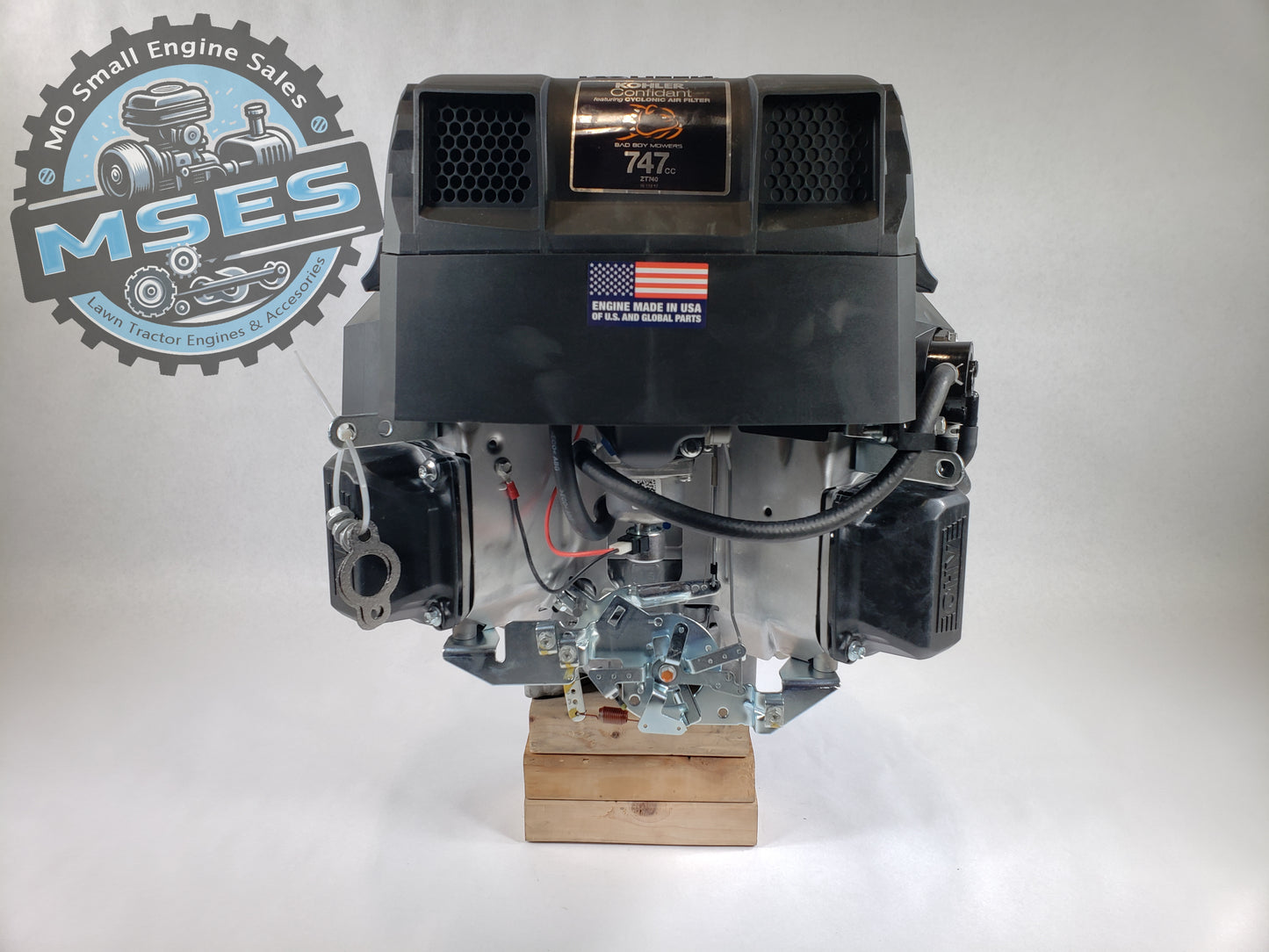 25HP Kohler Confidant Series ZT740-3048 - 725CC 1-1/8" Dia. x 4-3/8" Keyed Crankshaft