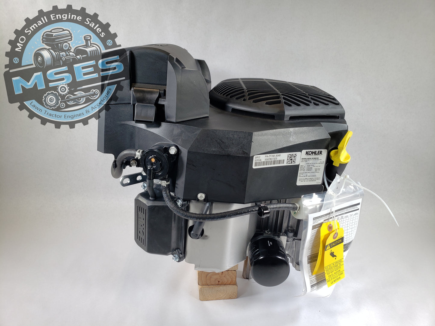 25HP Kohler Confidant Series ZT740-3048 - 725CC 1-1/8" Dia. x 4-3/8" Keyed Crankshaft