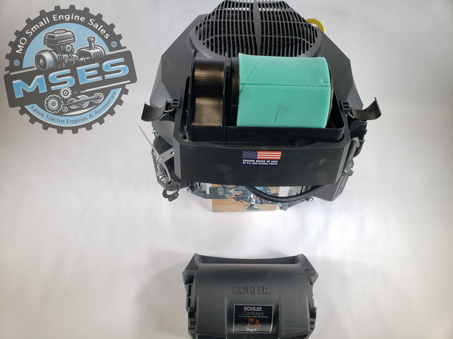 25HP Kohler Confidant Series ZT740-3048 - 725CC 1-1/8" Dia. x 4-3/8" Keyed Crankshaft