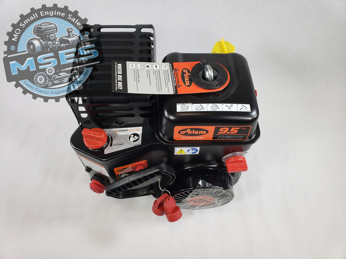 6.5HP LCT PW7HK-18650178P 208cc Horizontal Snow Engine 3/4" Dia. x 2-7/16" Crank Shaft