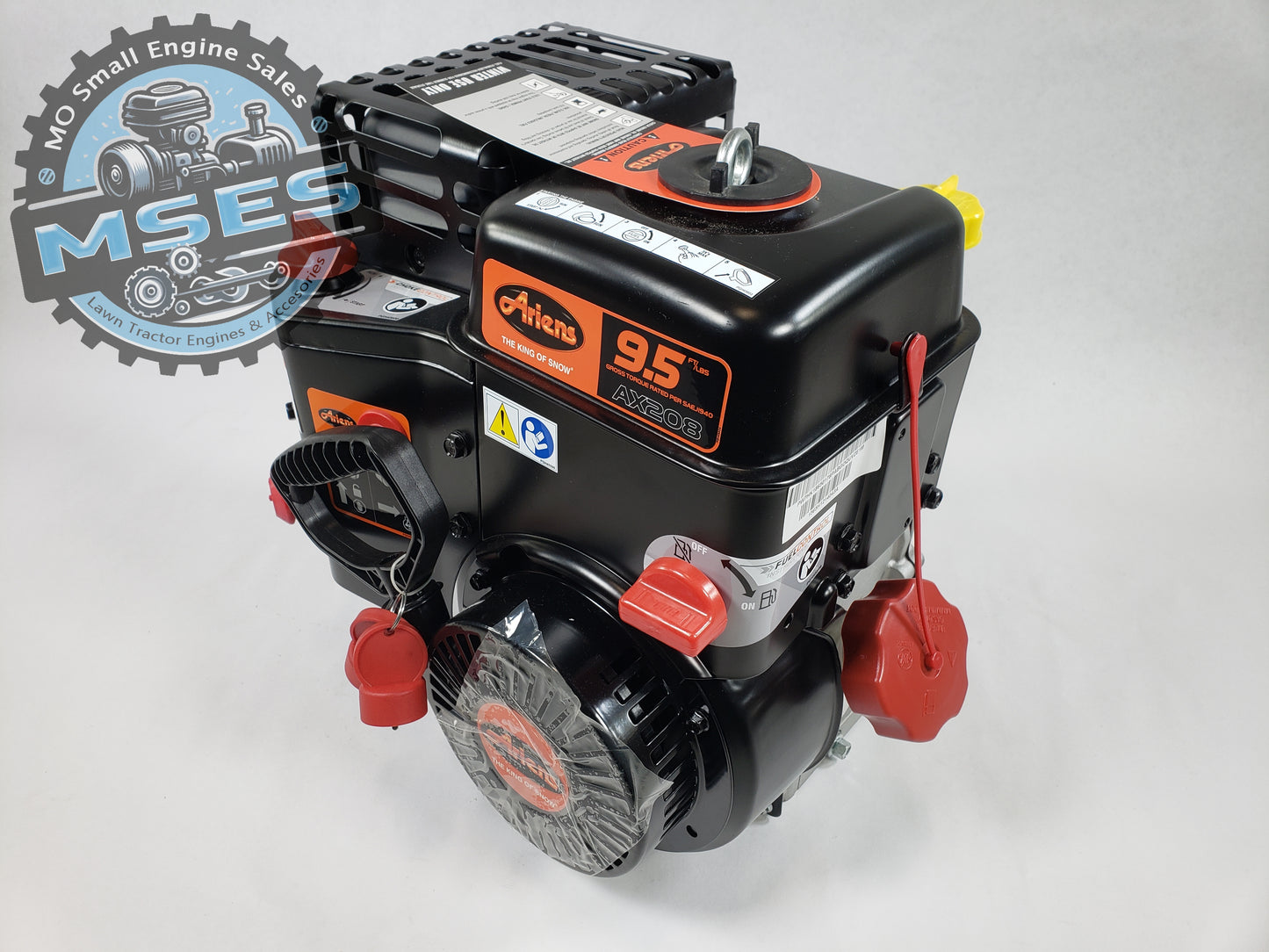 6.5HP LCT PW7HK-18650178P 208cc Horizontal Snow Engine 3/4" Dia. x 2-7/16" Crank Shaft