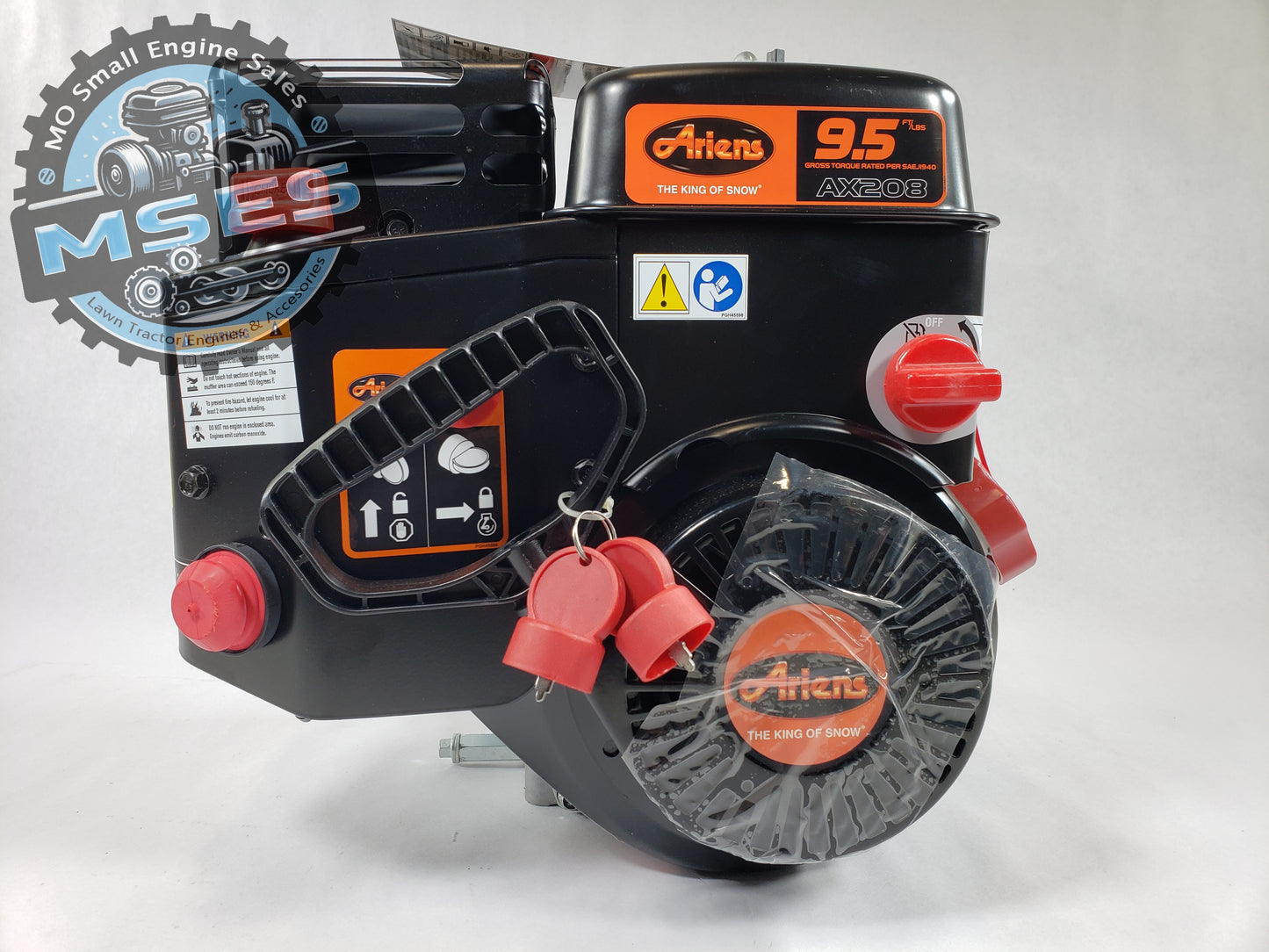 6.5HP LCT PW7HK-18650178P 208cc Horizontal Snow Engine 3/4" Dia. x 2-7/16" Crank Shaft