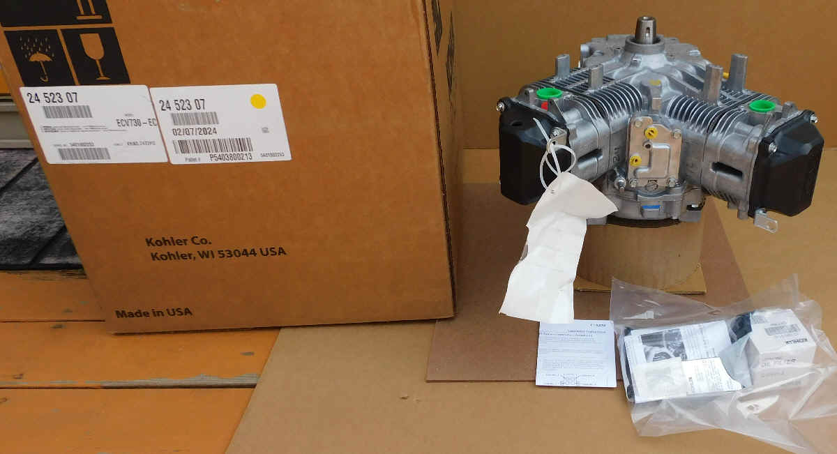 24 523 07 Genuine Kohler Part ECV730-749 LONG BLOCK