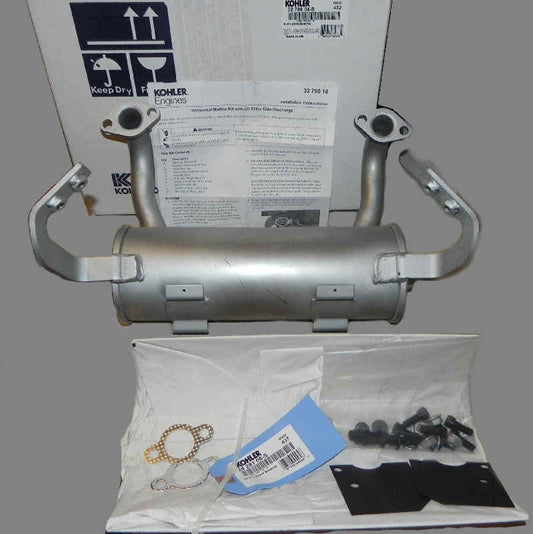 Kohler Muffler - Part No 32 786 04-S Fits most 7000‑Series and Confidant engines