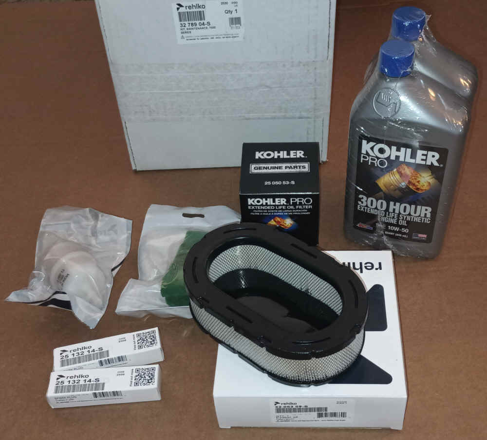 Kohler 32 789 04-S 7000 Series (LPAC) Maintenance Kit