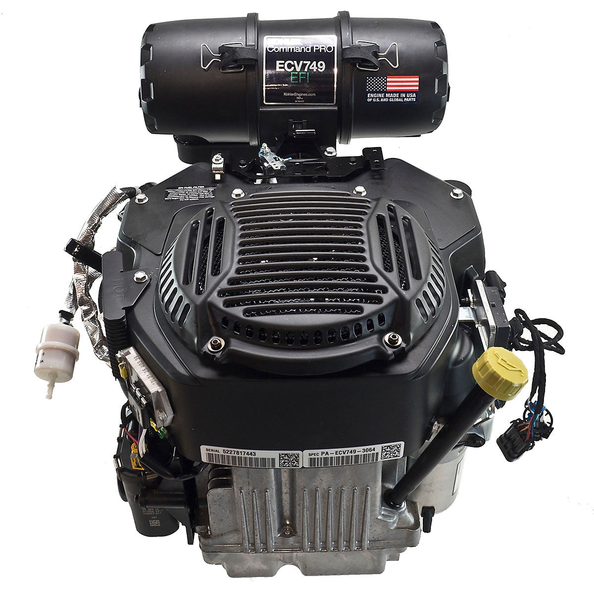 26.5 HP Kohler PA-ECV749-3064 Vertical Command PRO Twin EFI Engine
