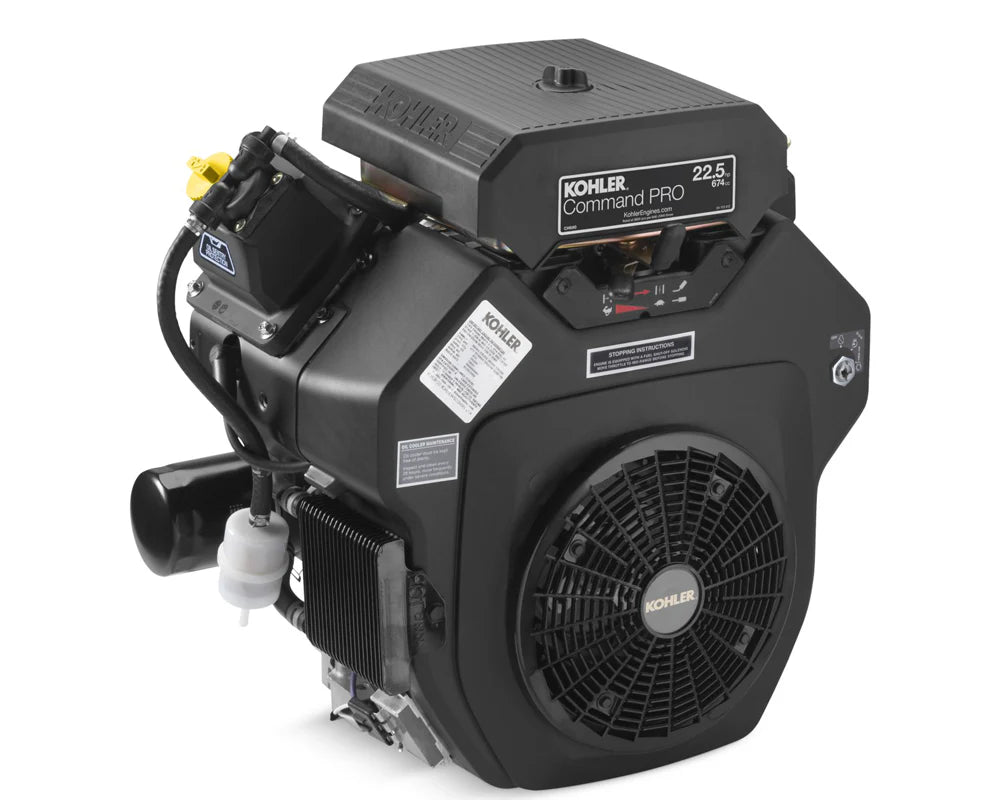 22.5HP Kohler Command Pro CH680-3170 Horizontal V-Twin Engine 1-1/8" dia. x 4" Crankshaft