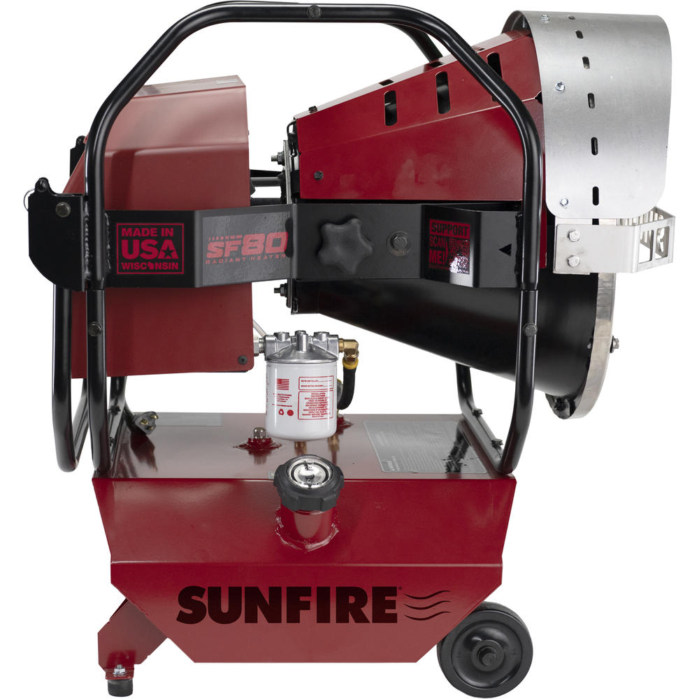 Sunfire 80,000 BTU SF80 Portable Dual-Fuel Radiant Heater SUN-95080