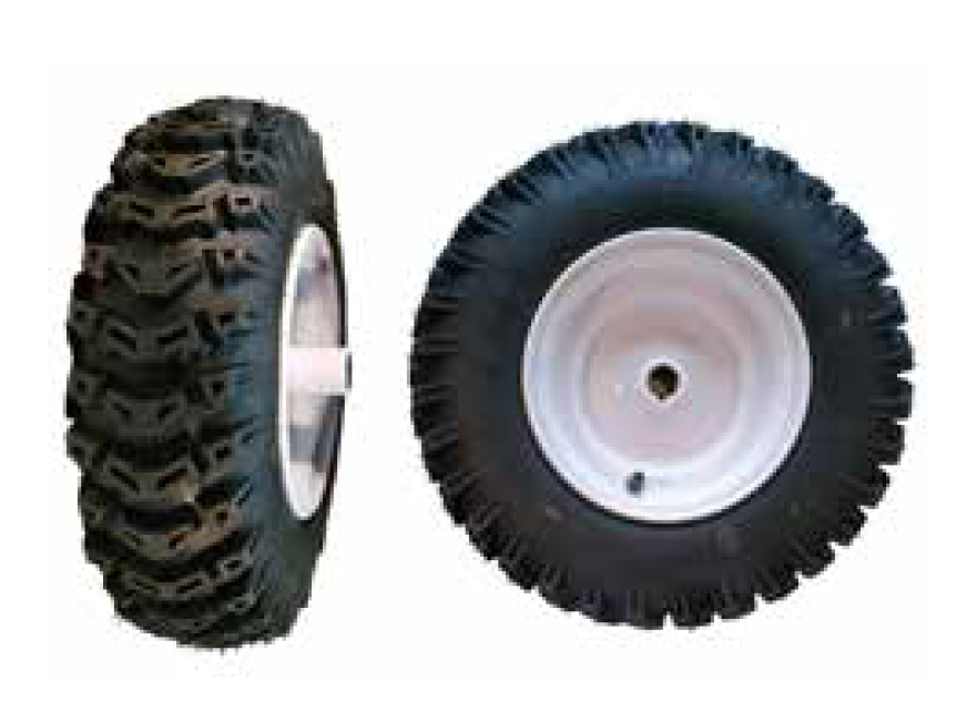 Pair 220-001 4.80 - 8 NHS Xtrac Tread Pneumatic Snowblower & AG Wheels